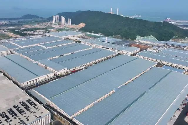 比亞迪深汕特別合作區(qū)超級(jí)工廠